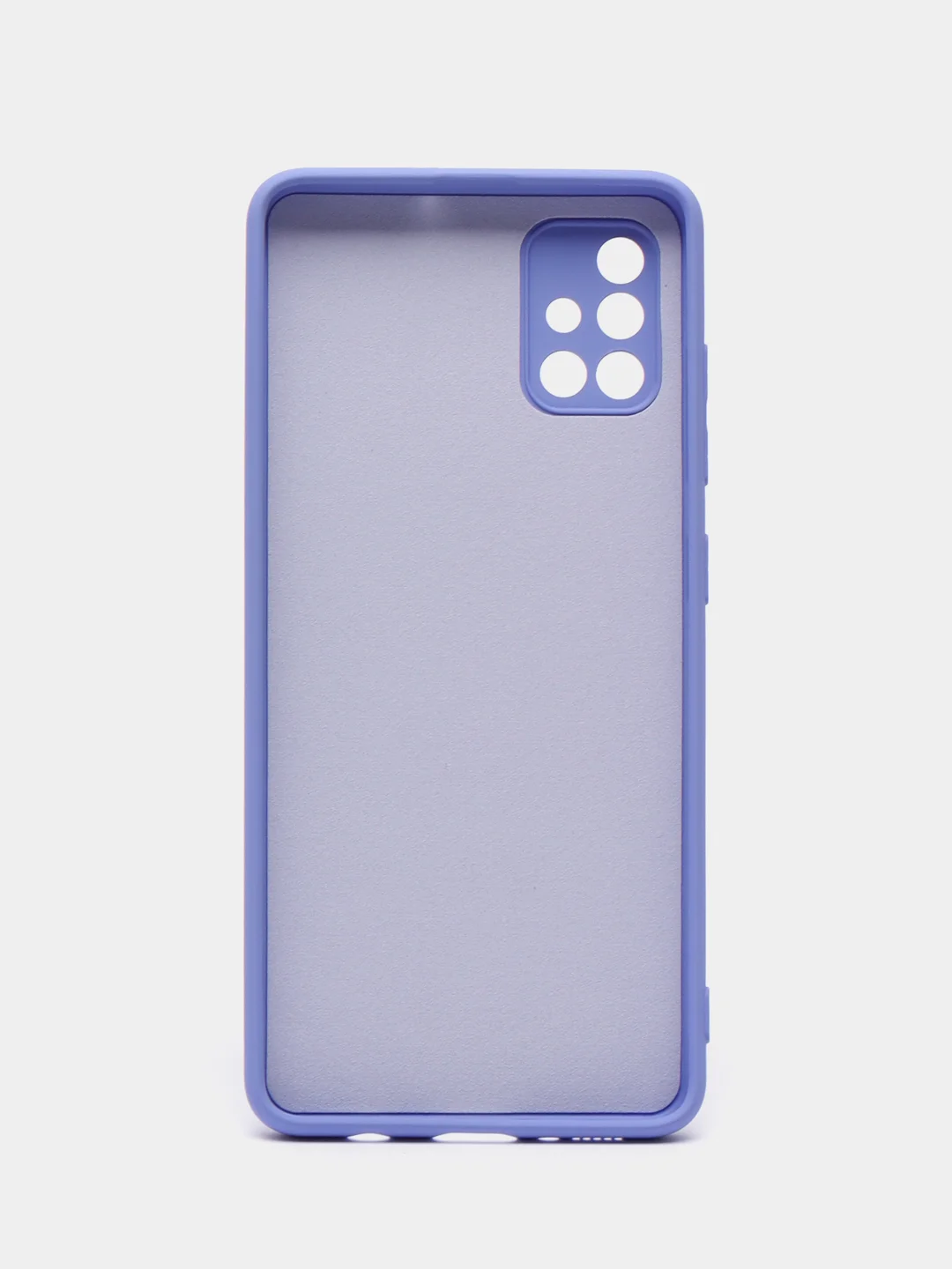 Аметистовый чехол Samsung Galaxy A51, Самсунг Галакси А51 силиконовый Silicone Cover
