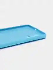 Голубой чехол Samsung Galaxy A51, Самсунг Галакси А51 силиконовый Silicone Cover
