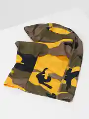 Желтый балаклава камуфлированная, тактическая