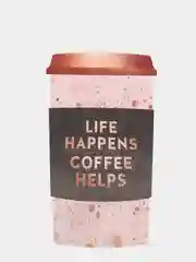 Небесно-голубой постер на холсте 60х40 интерьерный для кухни "Coffee", в технике акварель