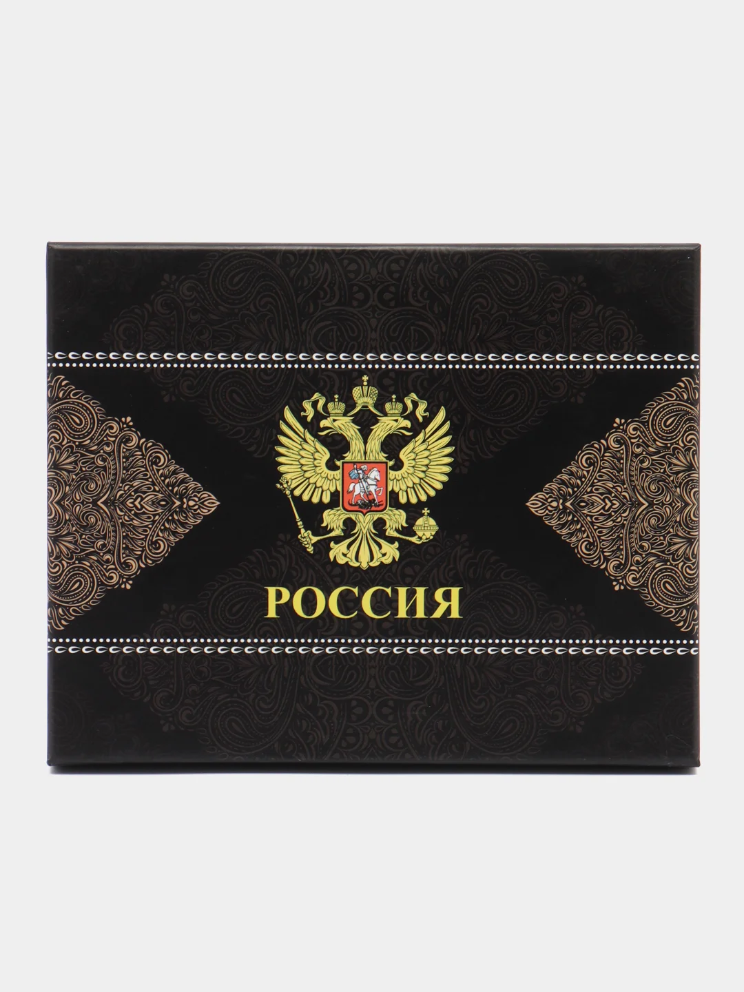 Хром подарочный набор, мужской: фляга с рюмками