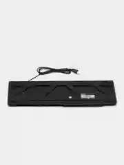 Клавиатура проводная SONNEN KB-7010,USB, 104 клавиши, LED подсветка, черная, 512653