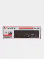 Клавиатура проводная SONNEN KB-7010,USB, 104 клавиши, LED подсветка, черная, 512653