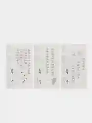 Желтый татуировка временная цветочки 3 штуки