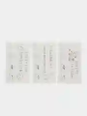 Мятный татуировка временная цветочки 3 штуки