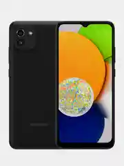 Черный смартфон Samsung Galaxy A03, 3/32 Gb