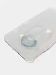 Цветные линзы голубые для зрения с диоптриями Gem Blue
