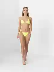 Желтый купальник женский раздельный