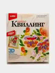 Пудровый квиллинг панно Lori, дизайн на выбор