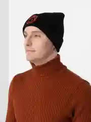 Алый шапка бини мужская ,  женская с принтом