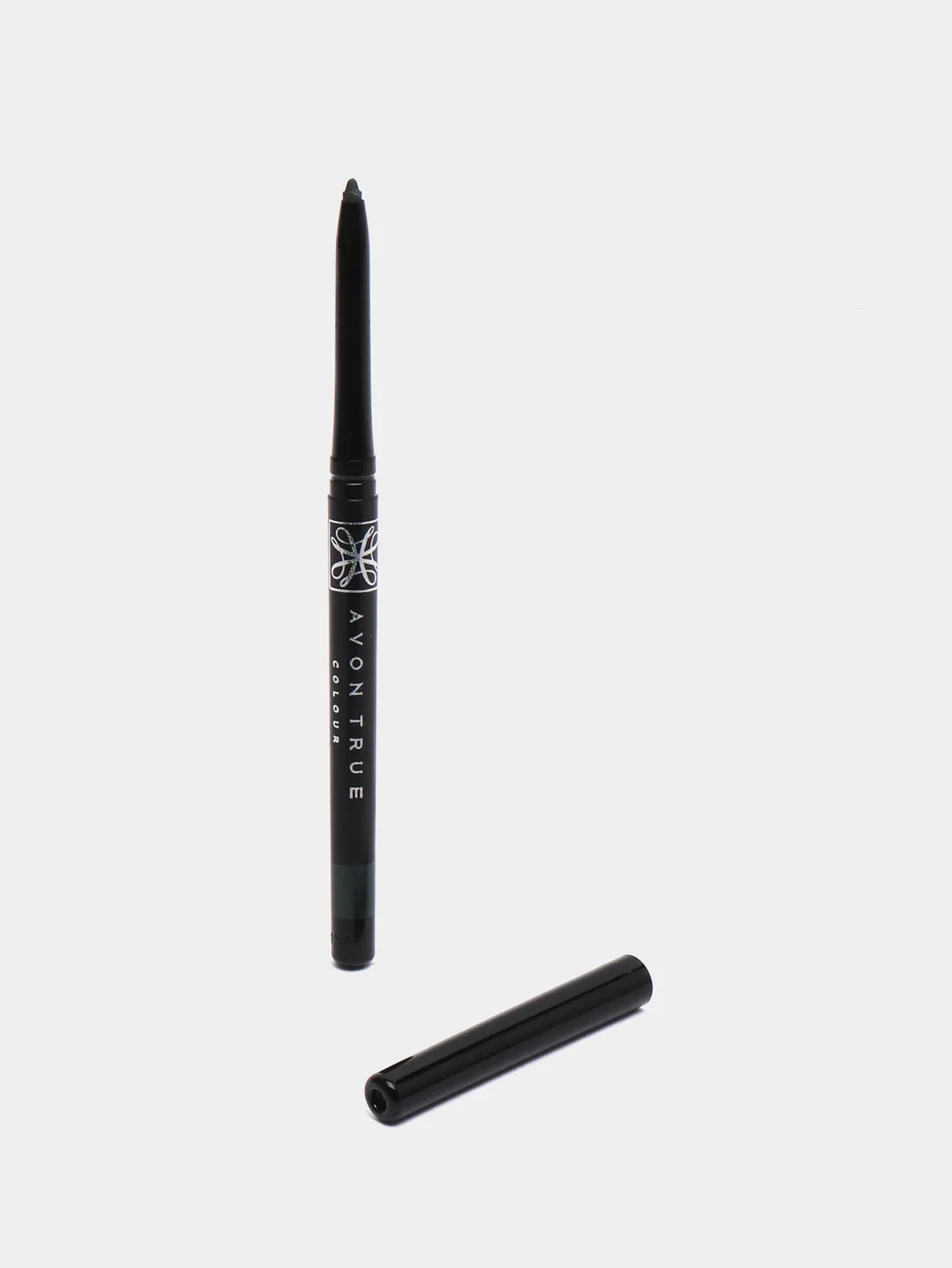 Зеленый карандаш для глаз выкручивающийся Avon "Диамант", с мерцающим эффектом, 12 цветов