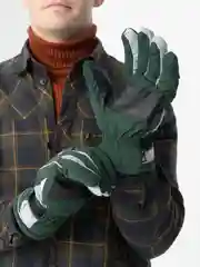 Зеленый перчатки мужские, зимние