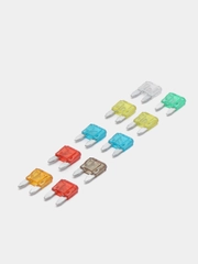 Комплект предохранителей 5-30A Mini, плоский, 10 штук