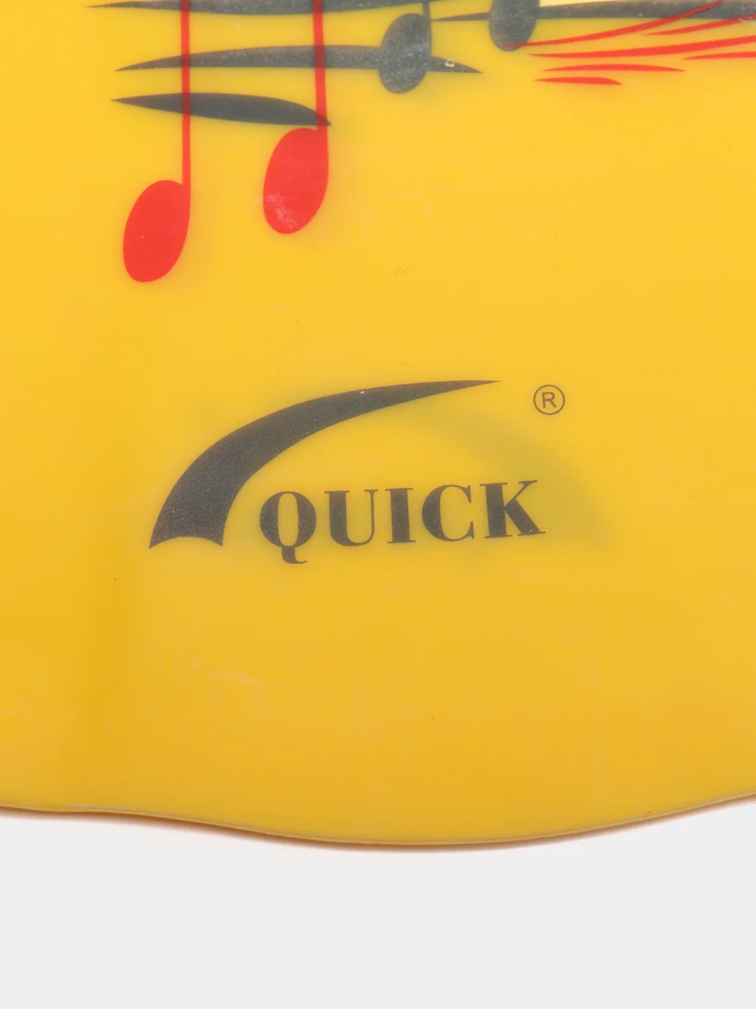 Желтый шапочка для плавания Quick, для длинных волос