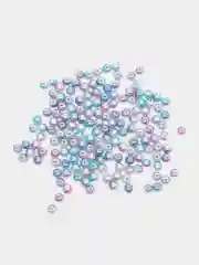 Лазурный жемчужные бусины с эффектом градиента, 6 мм