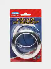 Накладки на дефлектор воздуховода на Лада Ларгус, Логан, Дастер, Сандеро. 4 шт