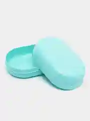 Бирюзовый мыльница дорожная