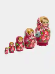 Матрешка 5 в 1, ручная роспись
