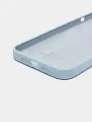 Голубой чехол iPhone, Айфон 11, 13, 14, 15, Про Макс, Pro Max, силиконовый Silicone Case