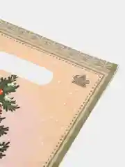 Светло-жёлтый пакет полиэтиленовый, новогодний, 2 размера