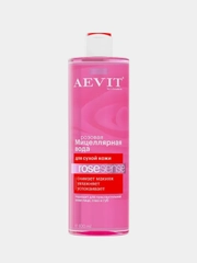 Мицеллярная вода розовая ROSESENSE для тусклой и сухой кожи Aevit by Librederm 400 мл