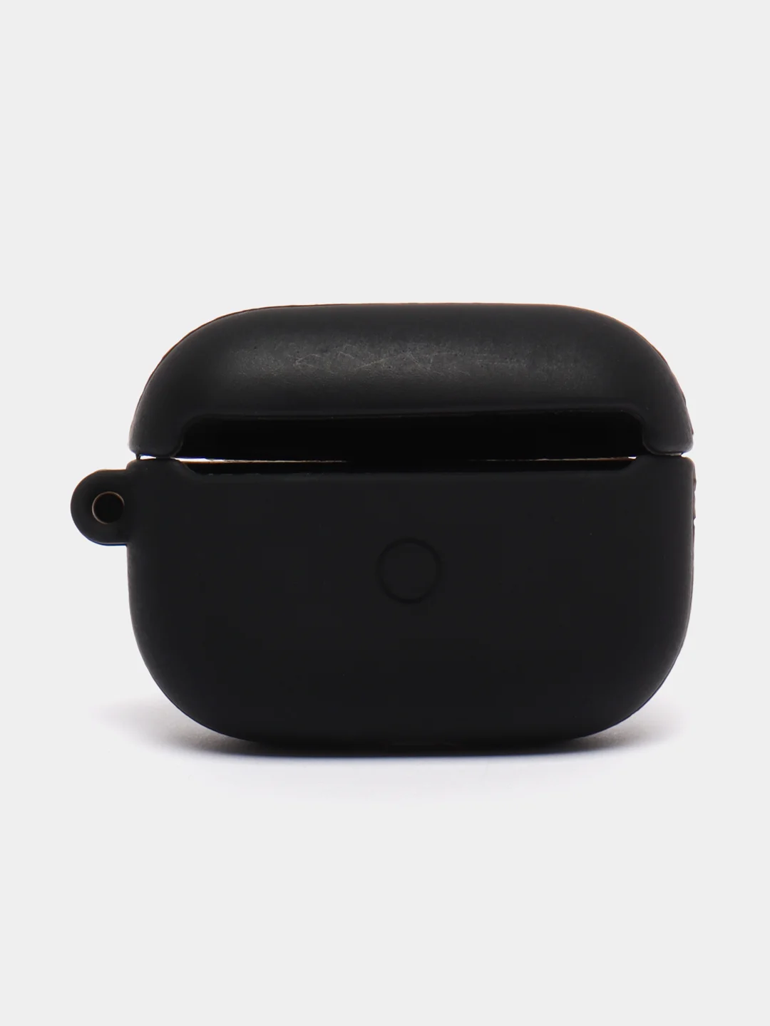 Индиго чехол для беспроводных наушников AirPods Pro, с карабином, силиконовый