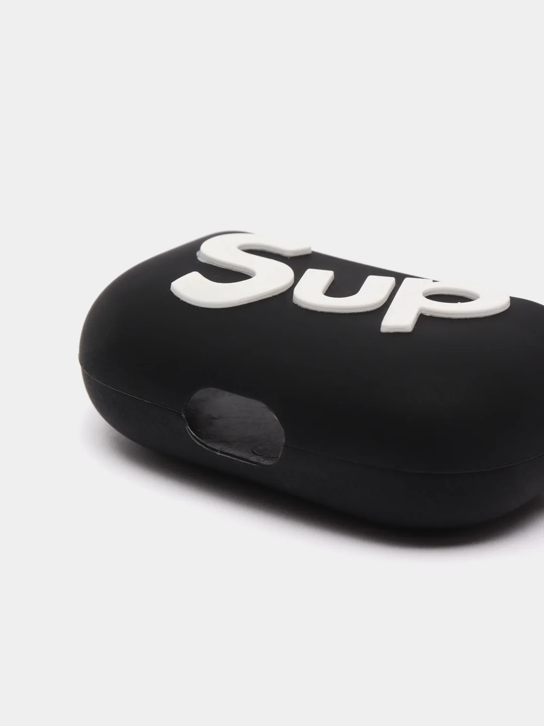 Индиго чехол для беспроводных наушников AirPods Pro, с карабином, силиконовый