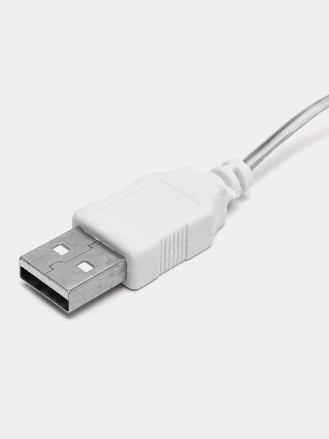 Белый светодиодная гирлянда, USB, 3 метра