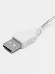 Белый светодиодная гирлянда, USB, 3 метра