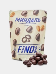 Миндаль в тёмной шоколадной глазури FINDI, 200 г