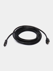 Кабель HDMI AM-AM, 3м, SONNEN, для передачи цифрового аудио-видео, черный, 513121