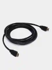 Кабель HDMI AM-AM, 3м, SONNEN, для передачи цифрового аудио-видео, черный, 513121