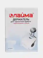Держатель для туалетной бумаги LAIMA хромированная сталь, крепление к стене, 607434