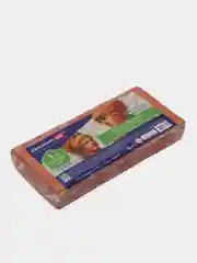 Пластилин скульптурный BRAUBERG ART CLASSIC терракотовый, 1кг, твердый, 106528