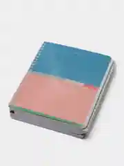 Тетради КОМПЛЕКТ 4 шт. А5 96л., BRAUBERG, гребень, клетка, глянцевый лак, Color, 404403
