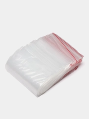 Пакеты ZIP LOCK "зиплок" ПРОЧНЫЕ, комплект 100 шт., 10х15 cм, ПВД, 60 мкм., BRAUBERG EXTRA