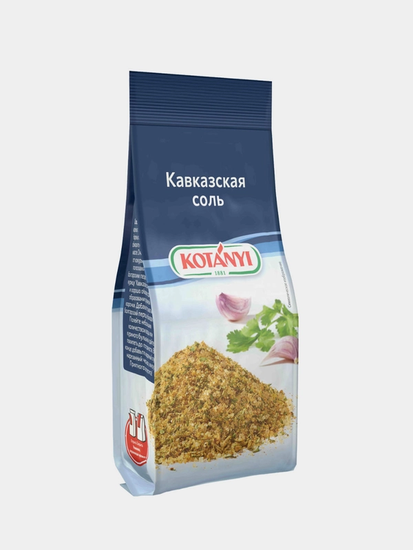 Приправа Кавказская соль KOTANYI, ал. пакет 140г