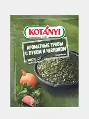 Приправа KOTANYI "Ароматные травы с луком и чесноком", пакет, 20 г