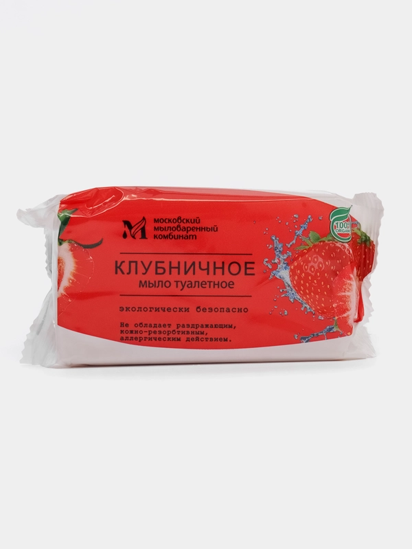 Мыло туалетное "Клубничное", 100 г