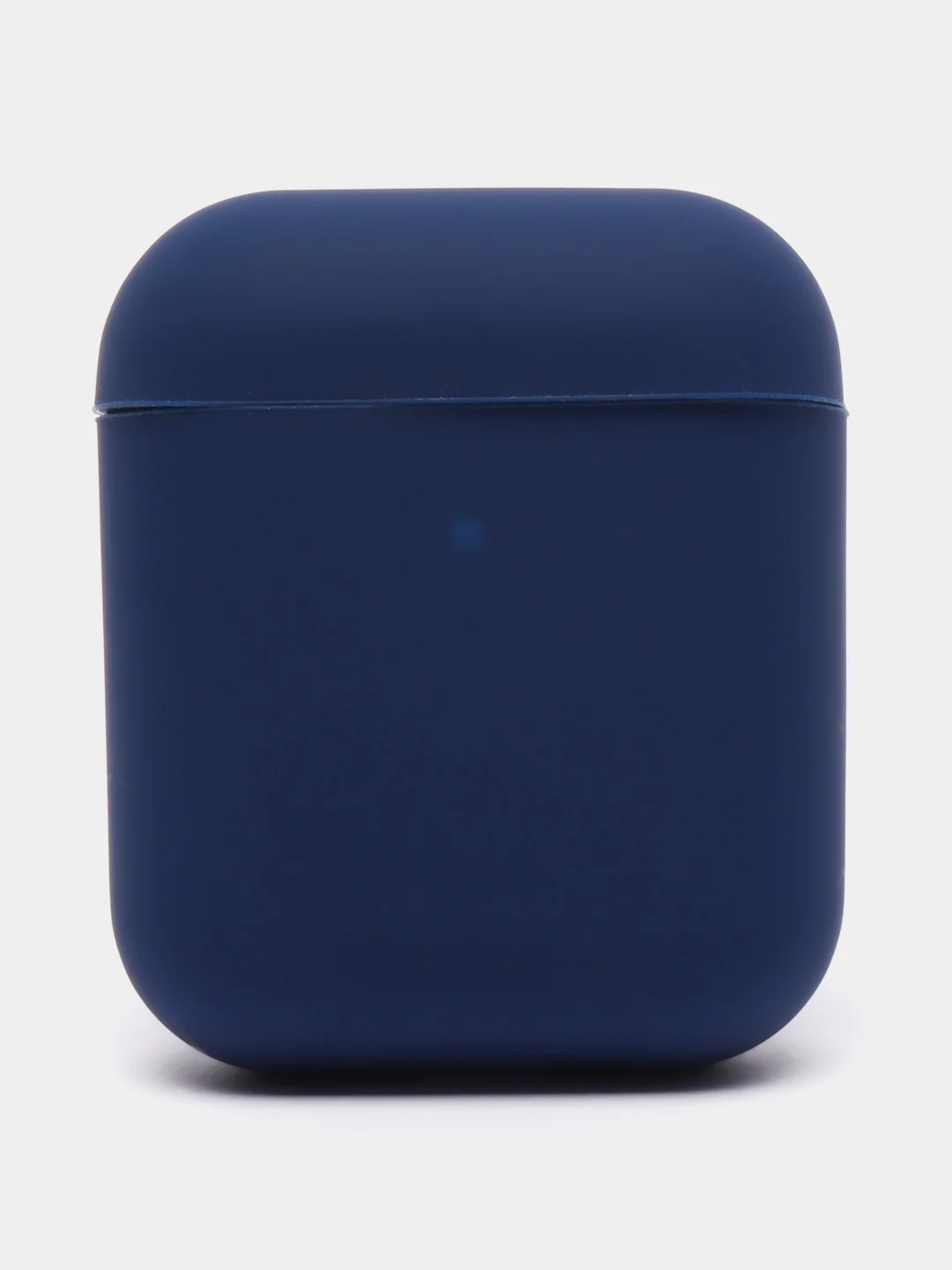 Темно-синий чехол для Apple AirPods 1 / AirPods 2 черный силиконовый