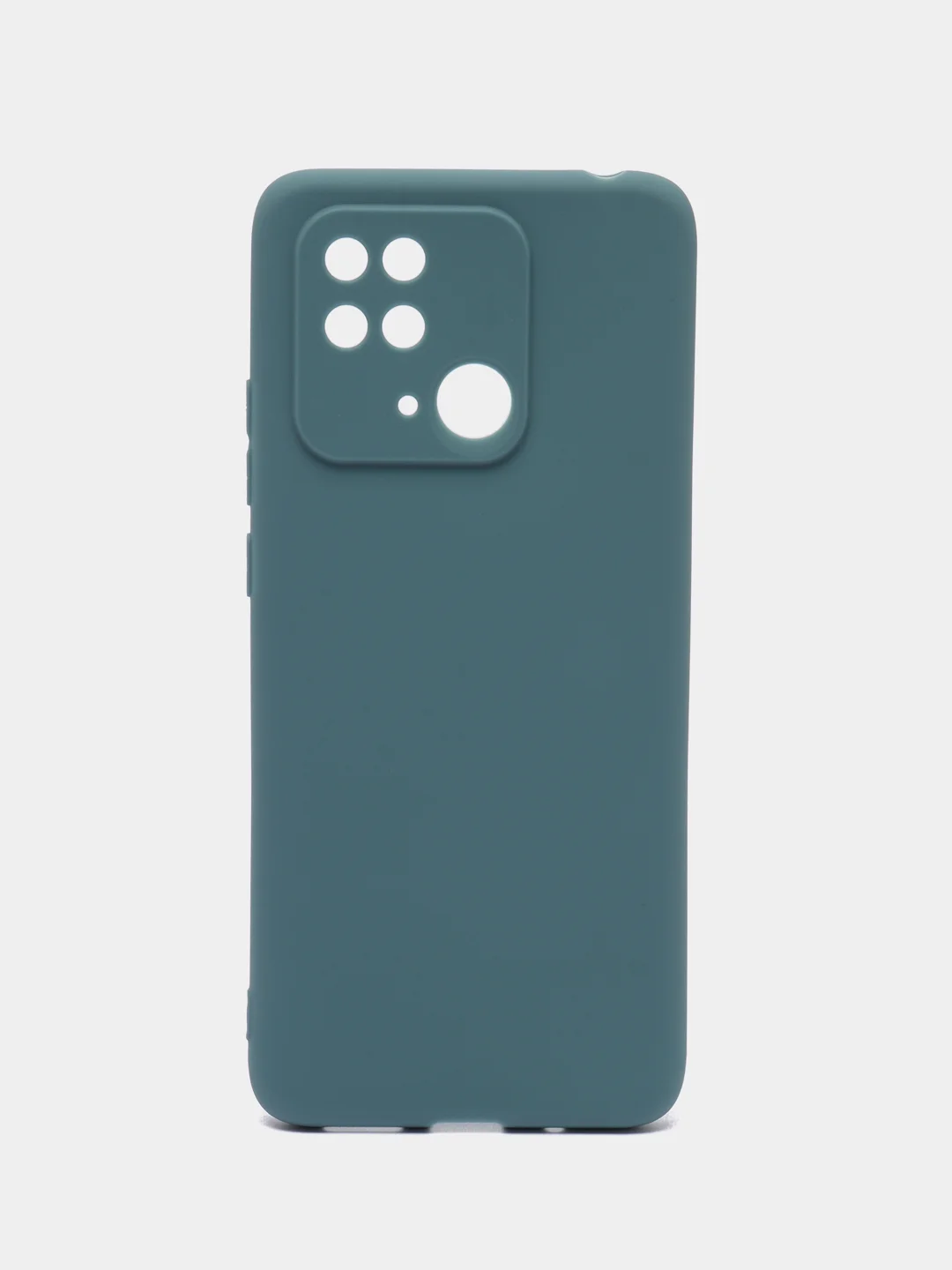 Морской чехол силиконовый на Xiaomi Redmi 10C, матовый, с защитой камеры