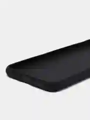 Черный чехол силиконовый на Xiaomi Redmi 10C, матовый, с защитой камеры