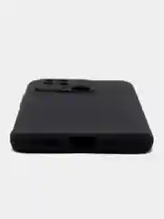 Черный чехол силиконовый на Xiaomi Redmi 10C, матовый, с защитой камеры