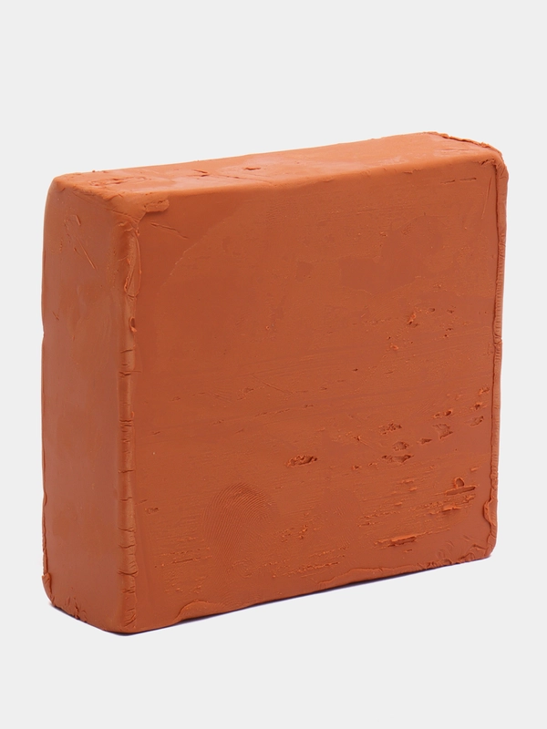 Пластилин скульптурный BRAUBERG ART CLASSIC терракотовый, 0,5кг, мягкий, 106516