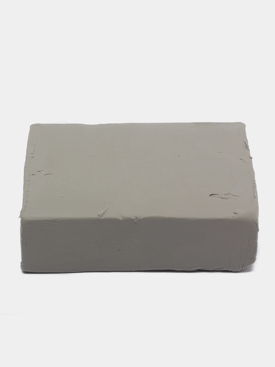 Пластилин скульптурный BRAUBERG ART CLASSIC серый, 0,5кг, мягкий, 106513
