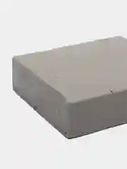 Пластилин скульптурный BRAUBERG ART CLASSIC серый, 0,5кг, мягкий, 106513