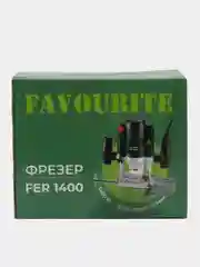 Фрезер электрический FAVOURITE FER 1400, 1400Вт, цанга 6, 8 мм, 16000-30000 об/мин