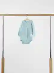 Ледяной боди для новорожденного, длинный рукав