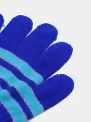 Голубой детские перчатки