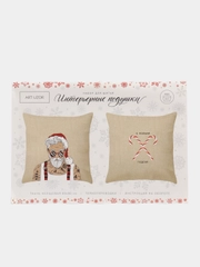 Интерьерные подушки Bad Santa, набор для шитья